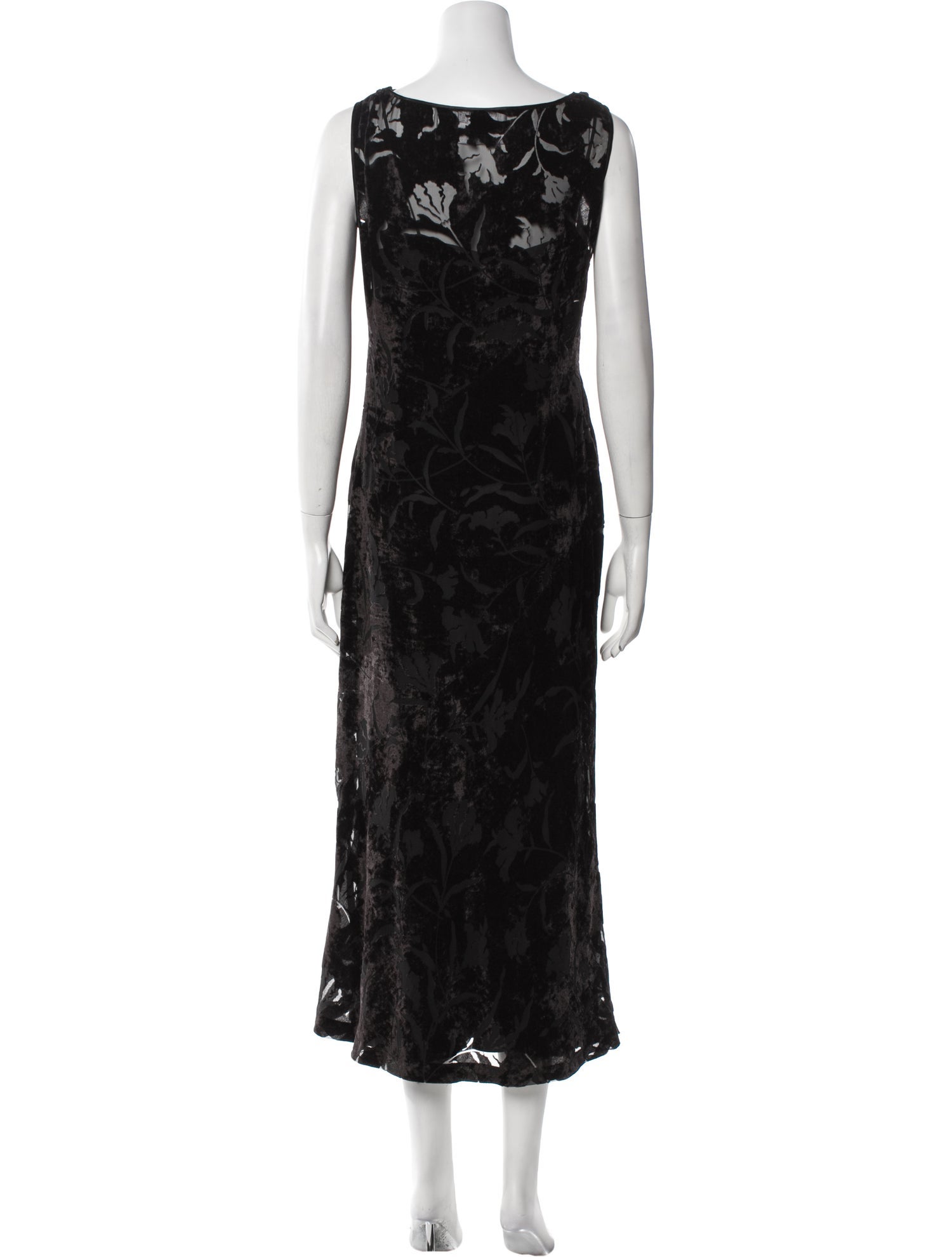 SportMax Printed Long Dress
